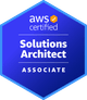AWS Certified Solutions Architect badge